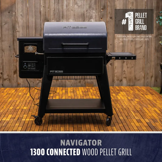 Pit Boss Navigator 1300 Connected Pellet Grill - PB1300M