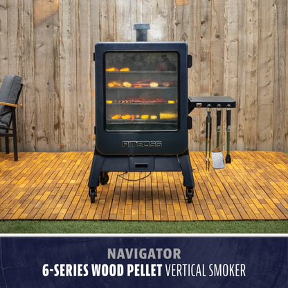 Pit Boss Navigator 6-Series Vertical Pellet Smoker