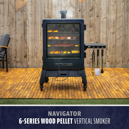 Pit Boss Navigator 6-Series Vertical Pellet Smoker