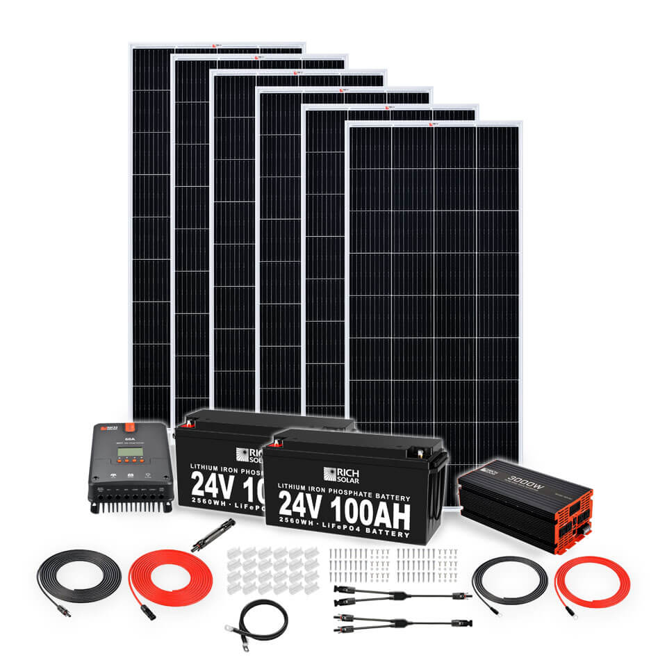 Solar Solution Kit 1200 Watt Solar Panel - Reliable Off-Grid Solar Solutions