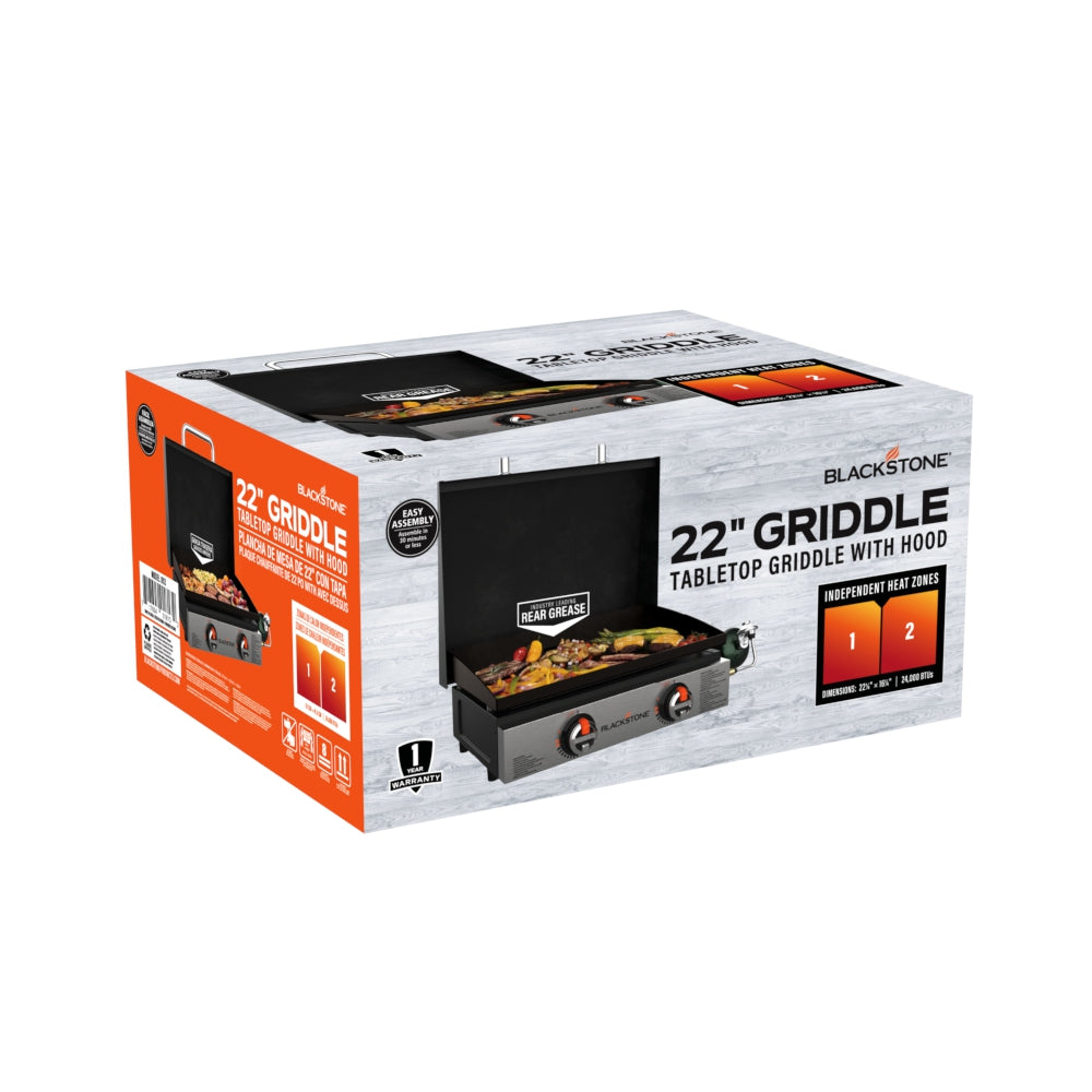 Blackstone - 22" Tabletop Griddle Stainless - 2205