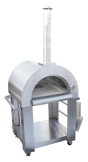 KoKoMo 32-Inch Wood Fired Stainless Steel Pizza Oven