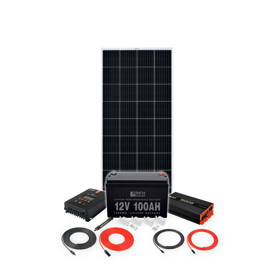 200 Watt Complete Solar Kit