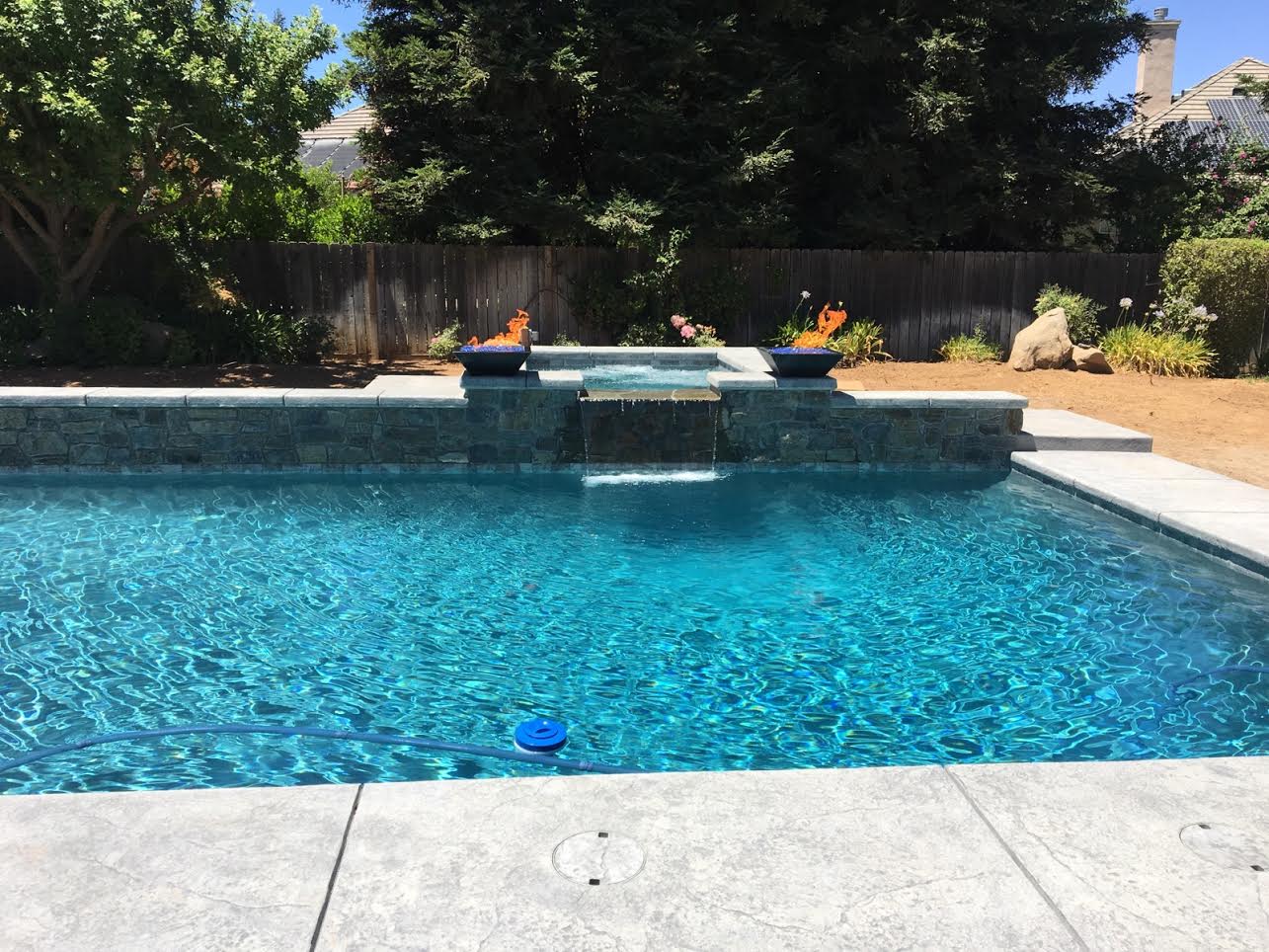 Maya 36-Inch Square Concrete Fire Bowl - OPT-36SFO