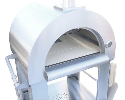 KoKoMo 32-Inch Wood Fired Stainless Steel Pizza Oven