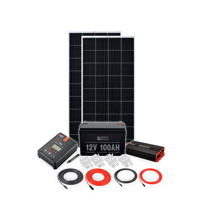 400 Watt Complete Solar Kit