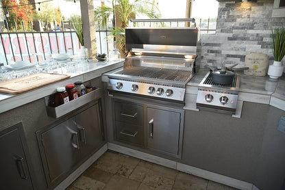 KoKoMo - Outdoor Kitchen Two Drawer & One Door Combo