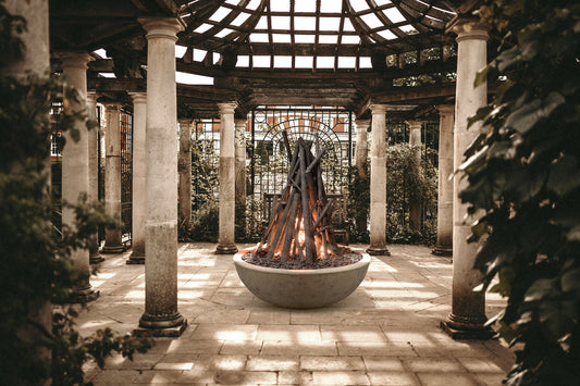 27" Sedona Powder Coated Fire Bowl- OPT-27RPCFO