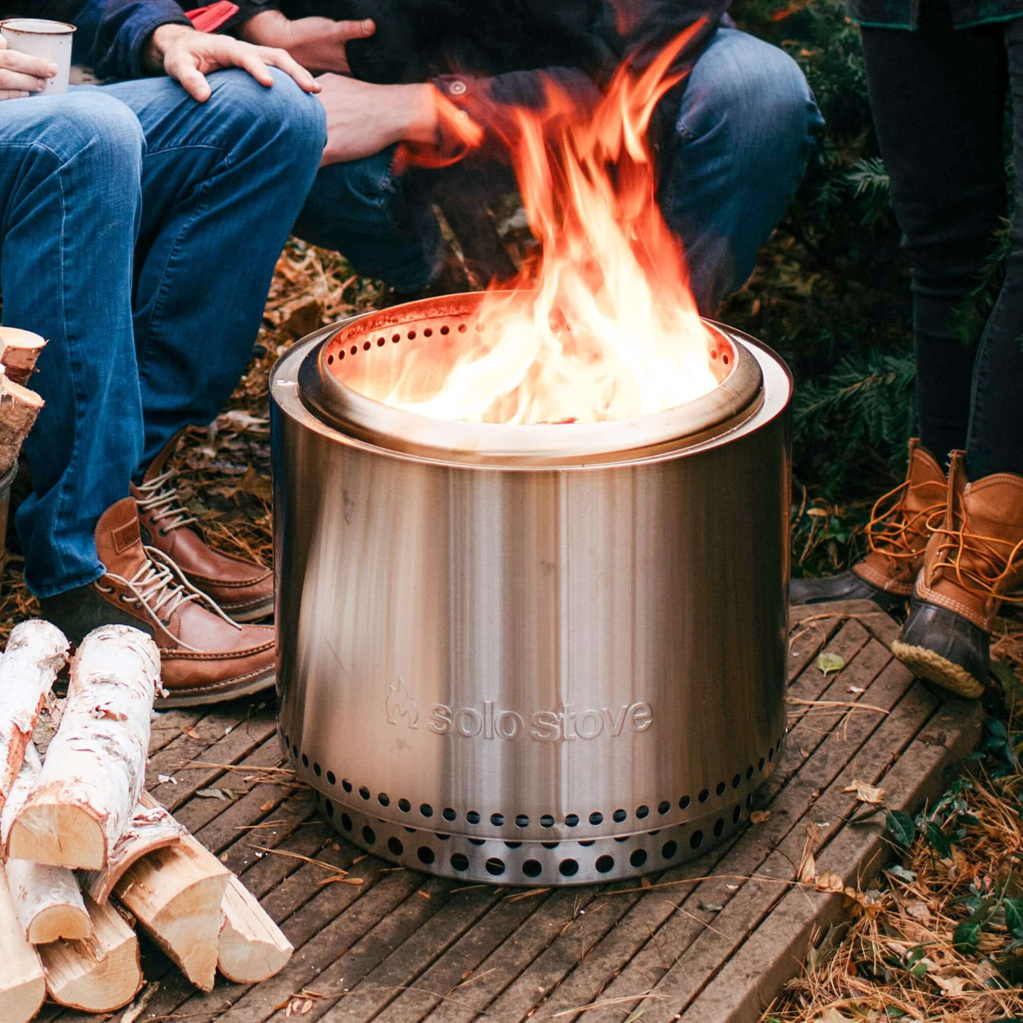 Solo Stove Bonfire Fire Pit + Stand + Shelter Bundle