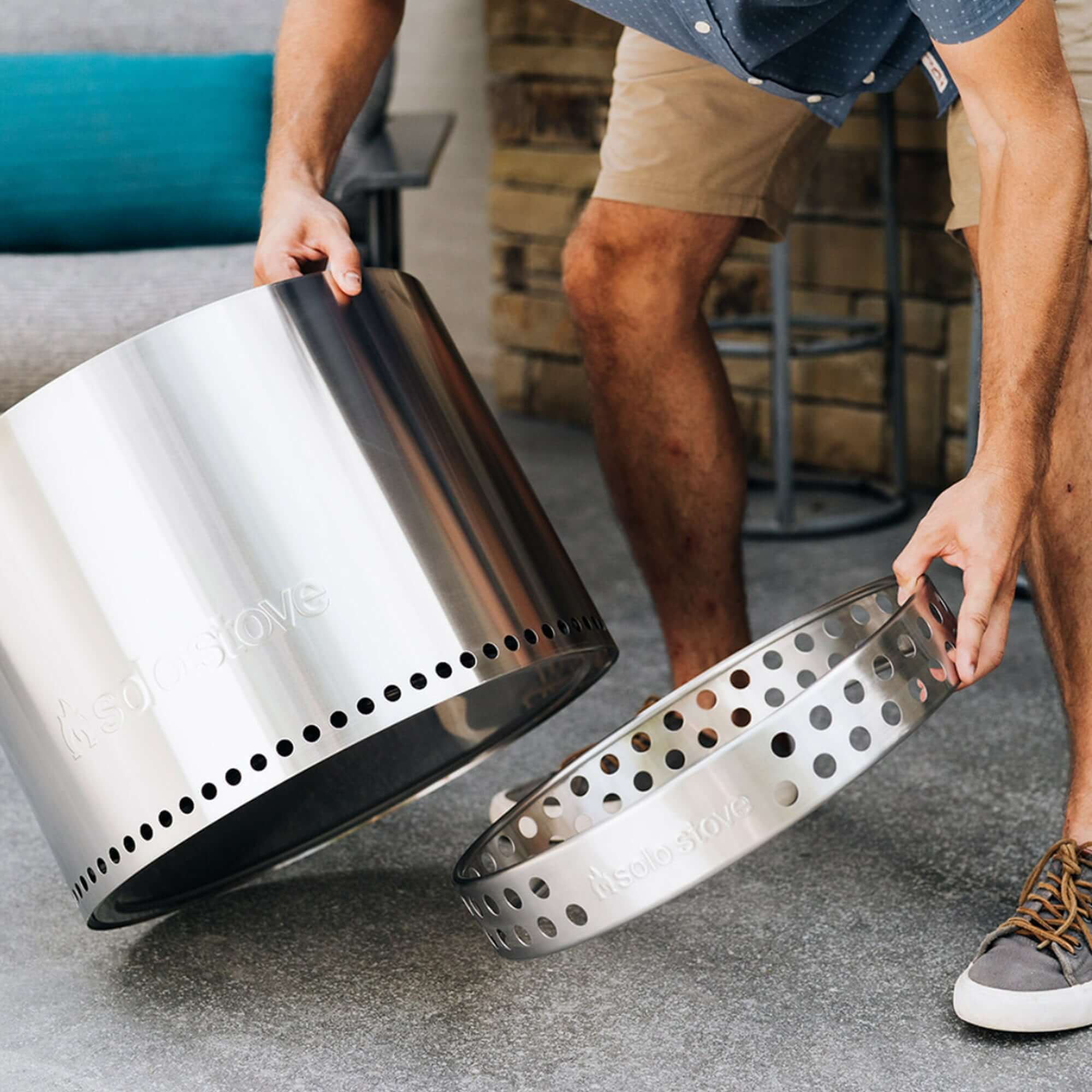 Solo Stove Bonfire Fire Pit + Stand Smokeless Fire Pit – BBQ Generals