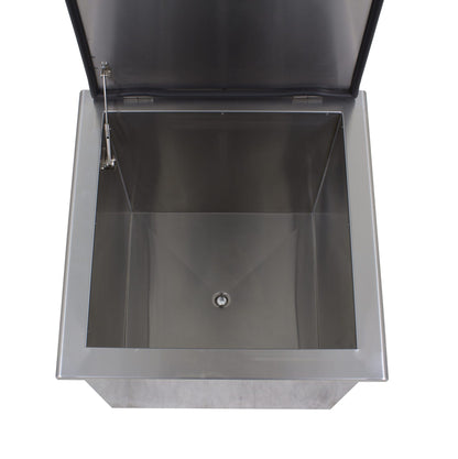 Blaze 22-Inch Stainless Steel Ice Bin Cooler / Wine Chiller - BLZ-ICEB-WH