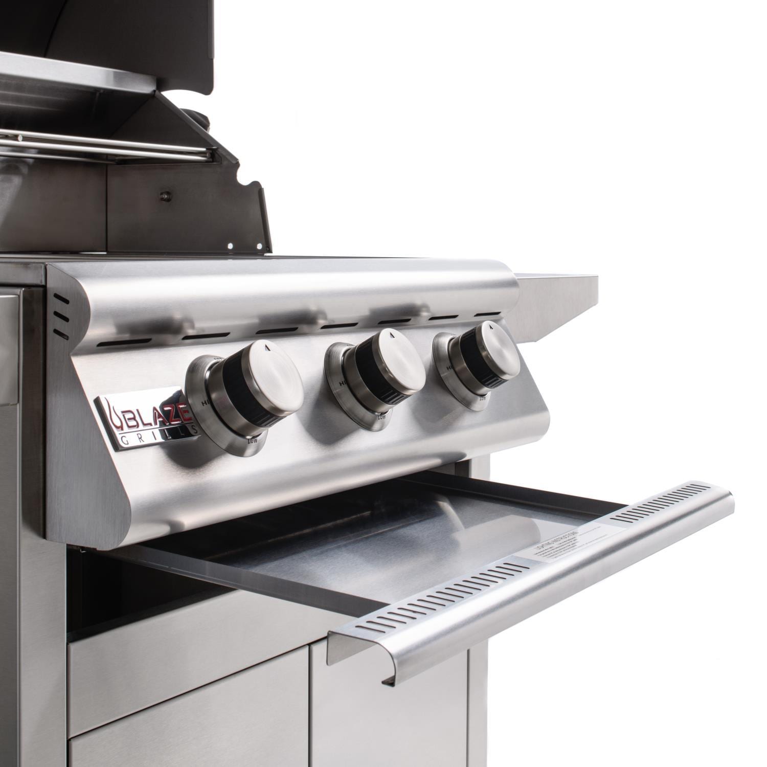 Blaze Prelude LBM 25-Inch 3-Burner Built-In Gas Grill - BLZ-3LBM-LP/NG