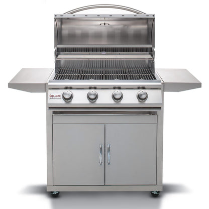 Blaze Prelude LBM 32-Inch 4-Burner Freestanding Gas Grill - BLZ-4LBM-LP/NG