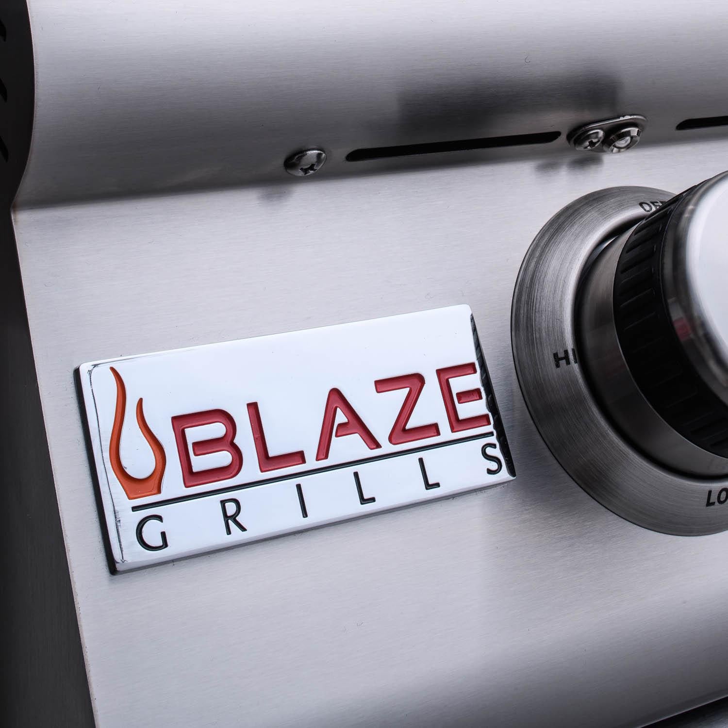 Blaze Premium LTE 32-Inch 4-Burner Freestanding Gas Grill With Rear Infrared Burner & Grill Lights - BLZ-4LTE2-LP/NG