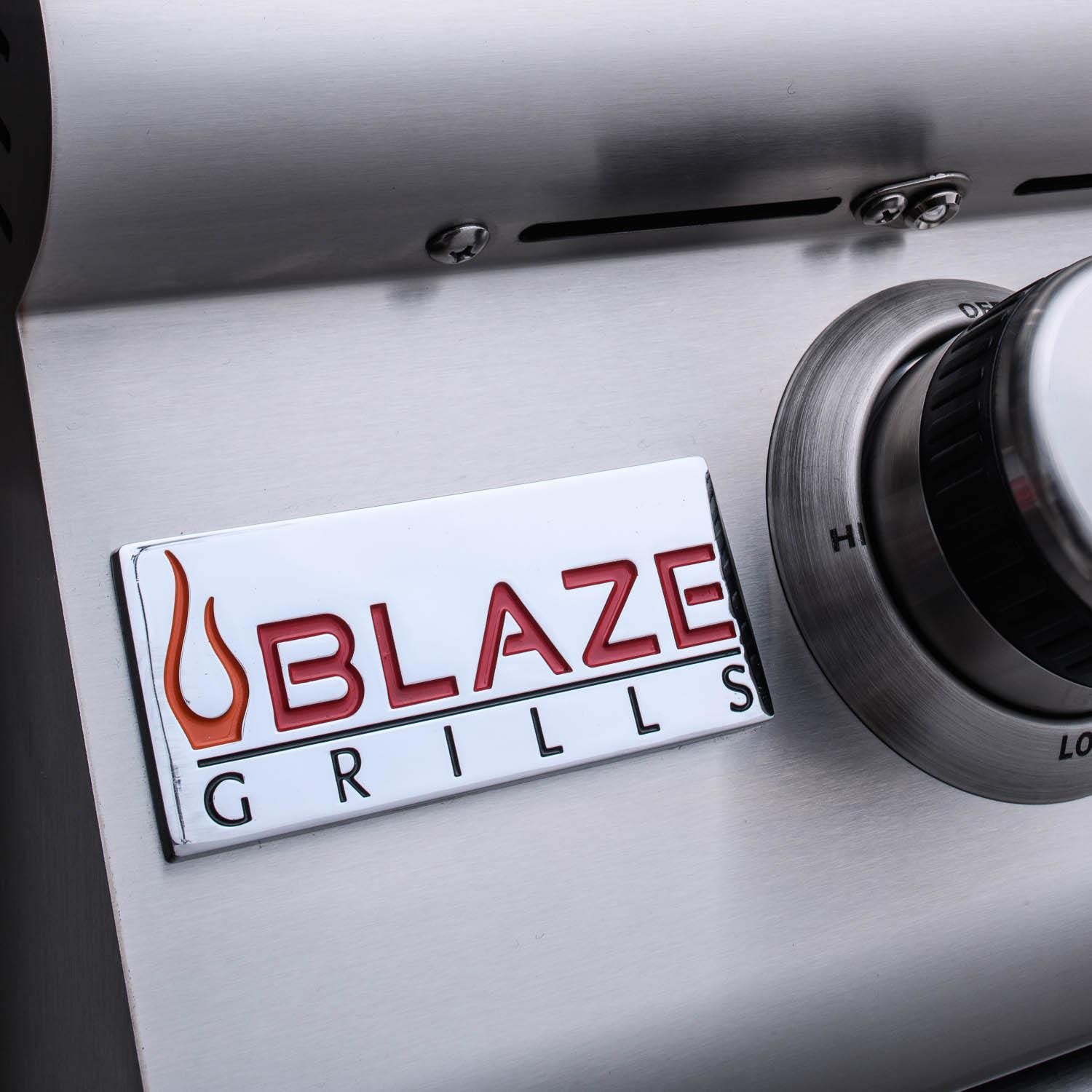 Blaze Premium LTE Marine Grade 32-Inch 4-Burner Built-In Gas Grill With Rear Infrared Burner & Grill Lights - BLZ-4LTE2MG-LP/NG