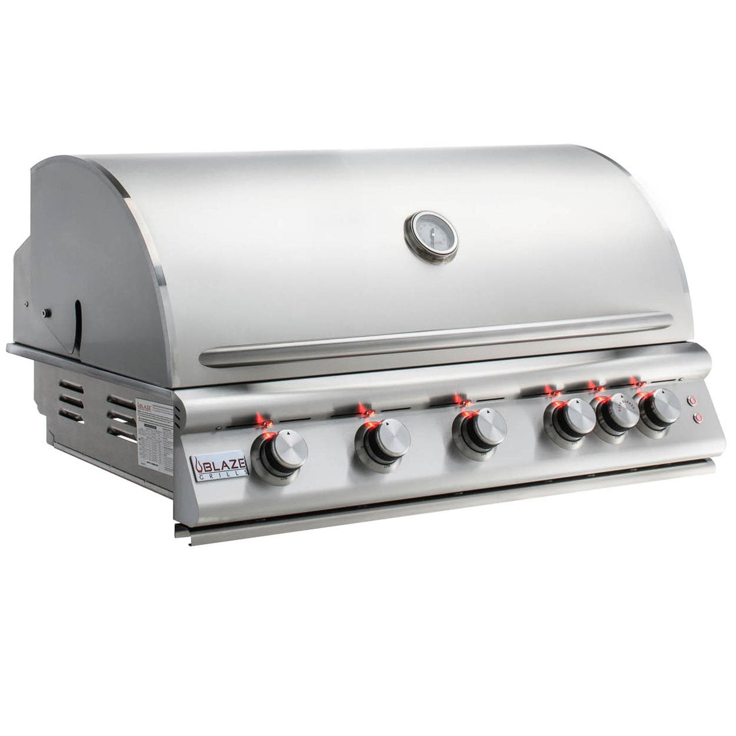 Blaze Premium LTE 40-Inch 5-Burner Built-In Stainless Steel Gas Grill