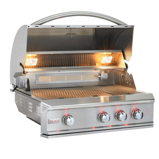 Blaze Professional LUX 34-Inch 3-Burner Built-In Stainless Steel Gas Grill