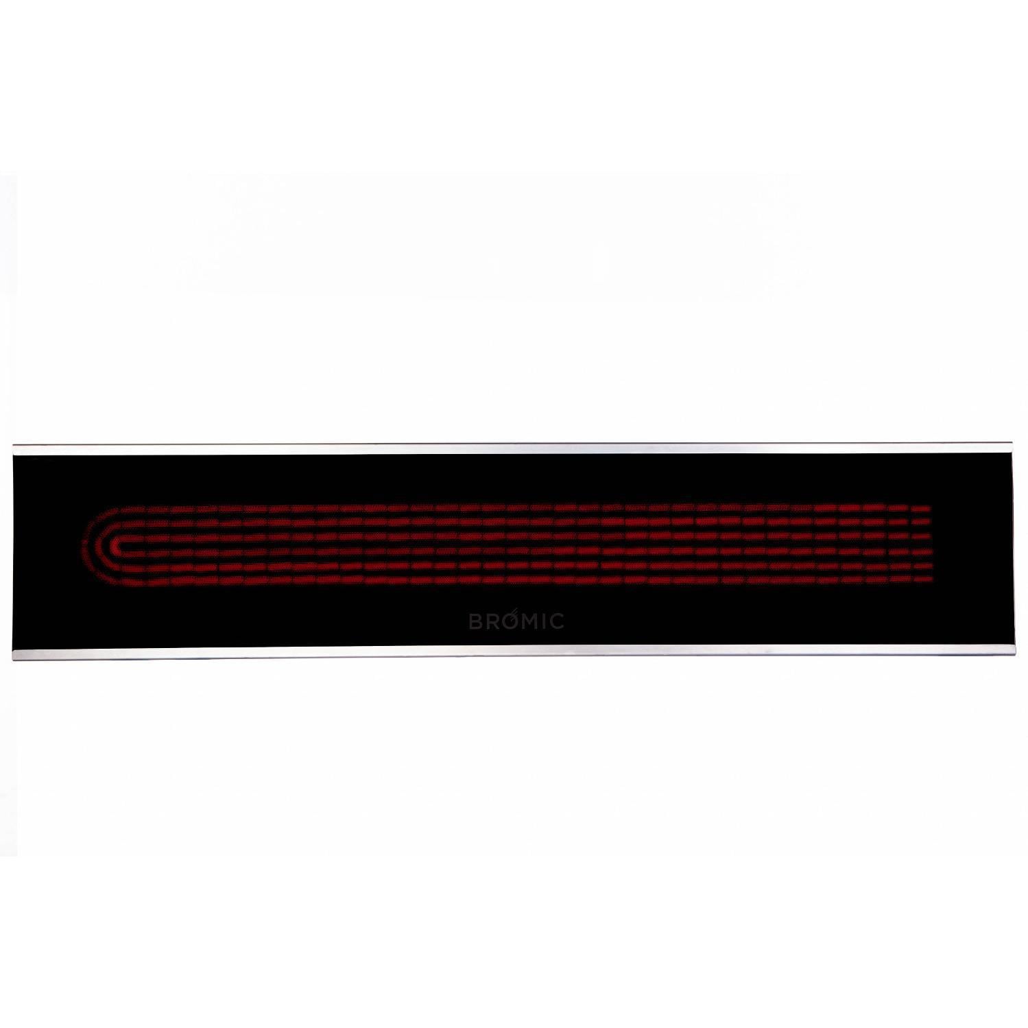 Bromic Heating - Platinum Smart-Heat Marine Grade 33-Inch 2300W Dual Element 240V Electric Infrared Heater - Black - BH0320015