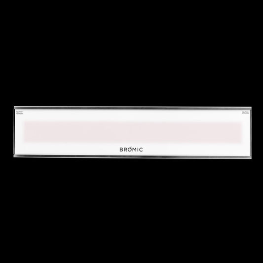Bromic Heating - Platinum Smart-Heat Marine Grade 33-Inch 2300W Dual Element 240V Electric Infrared Heater - White - BH0320017