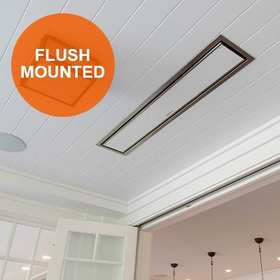 Bromic Heating Platinum Smart-Heat 2300 Watt Radiant Infrared Outdoor Electric Heater - White