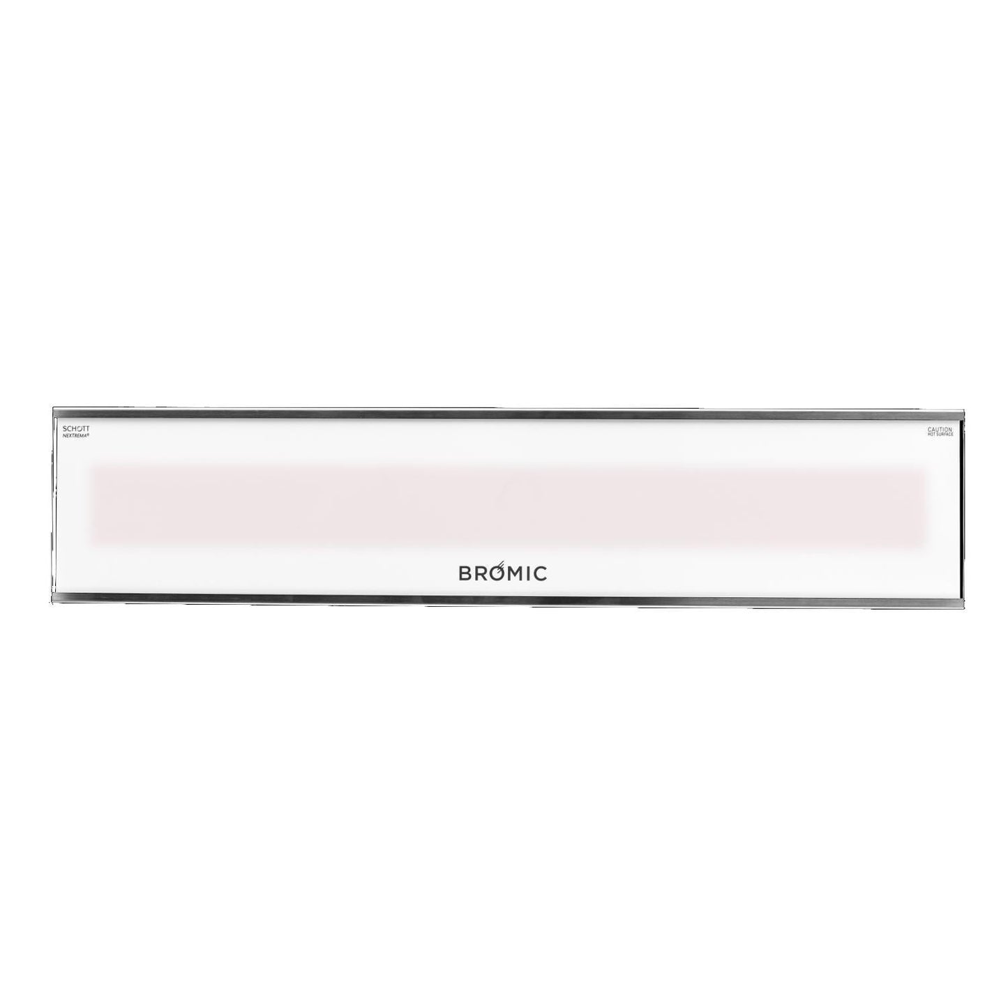 Bromic Heating - Platinum Smart-Heat Marine Grade 50-Inch 3400W Dual Element 240V Electric Infrared Heater - White - BH0320018