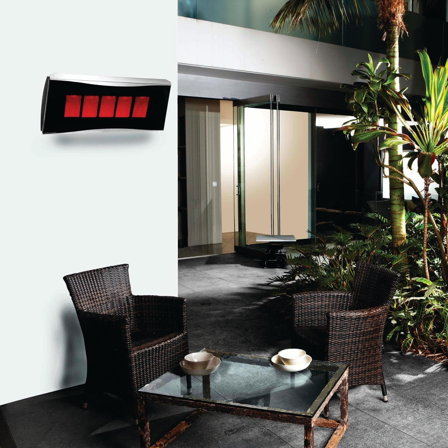 Bromic Heating - Platinum 500 Smart-Heat 29-Inch 39,800 BTU Gas Patio Heater