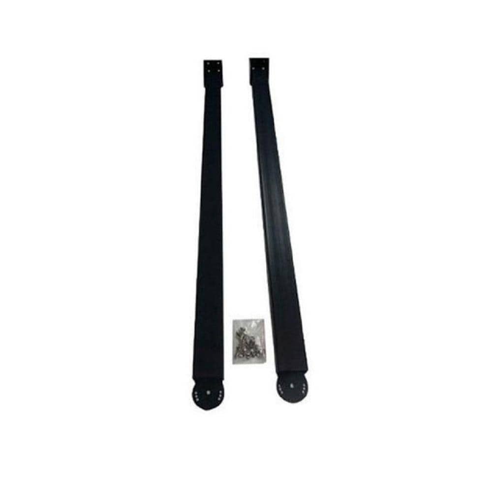 Bromic Heating - 36-Inch Ceiling Mount Tube Suspension Kit for Tungsten Electric Heaters - Black - BH8180012