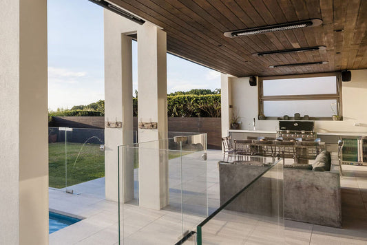 Bromic Heating - Tungsten Electric Recess Kit 2000W/4000W Black - BH8180010