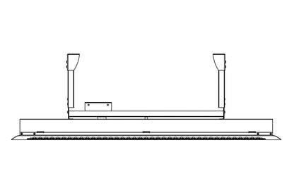 Bromic Heating - Tungsten Electric Recess Kit 3000W/6000W Black - BH8180011