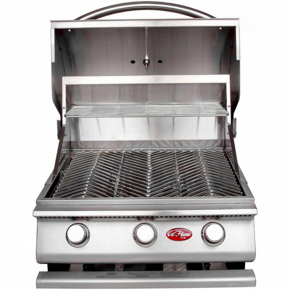 Cal Flame - BBQ Built In Grills G-Series - 3 BURNER - BBQ18G03