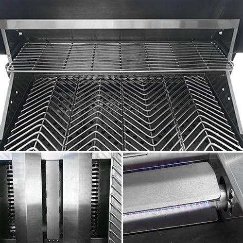 Cal Flame - BBQ Built In Grills G-Series - 4 BURNER - BBQ18G04
