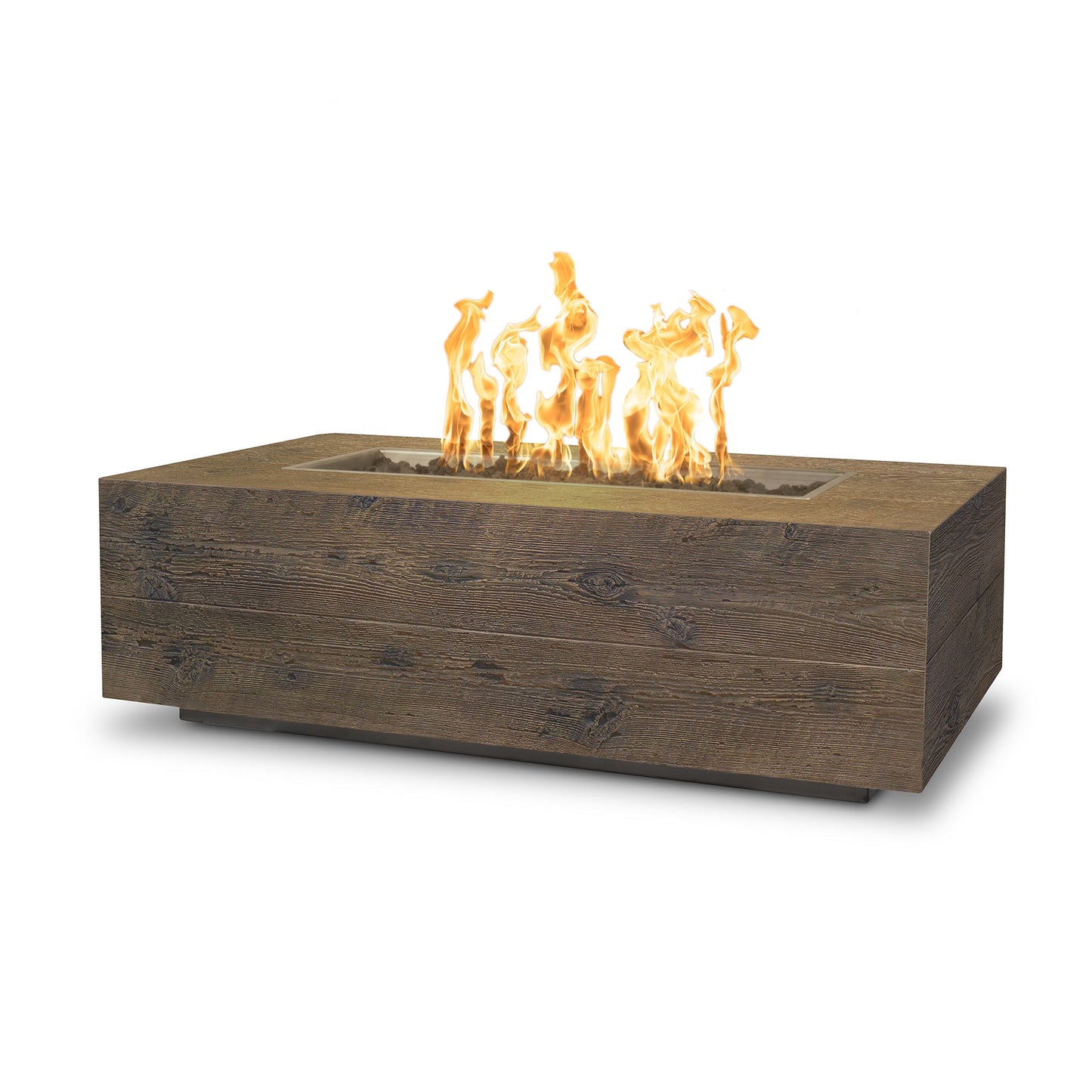 The Outdoor Plus Coronado Wood Grain Fire Pit 48" - OPT-COR48