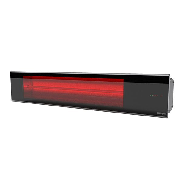 Dimplex - DIR Series 36" Indoor/Outdoor Wall-Mounted Electric Infrared Heater (1500W 120V) - DIR15A10GR
