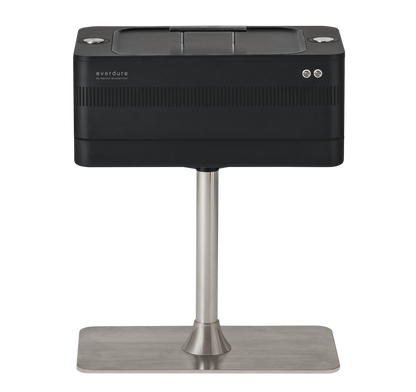 Everdure FUSION 29-Inch Charcoal Grill With Rotisserie & Electronic Ignition - HBCE1BBSUS