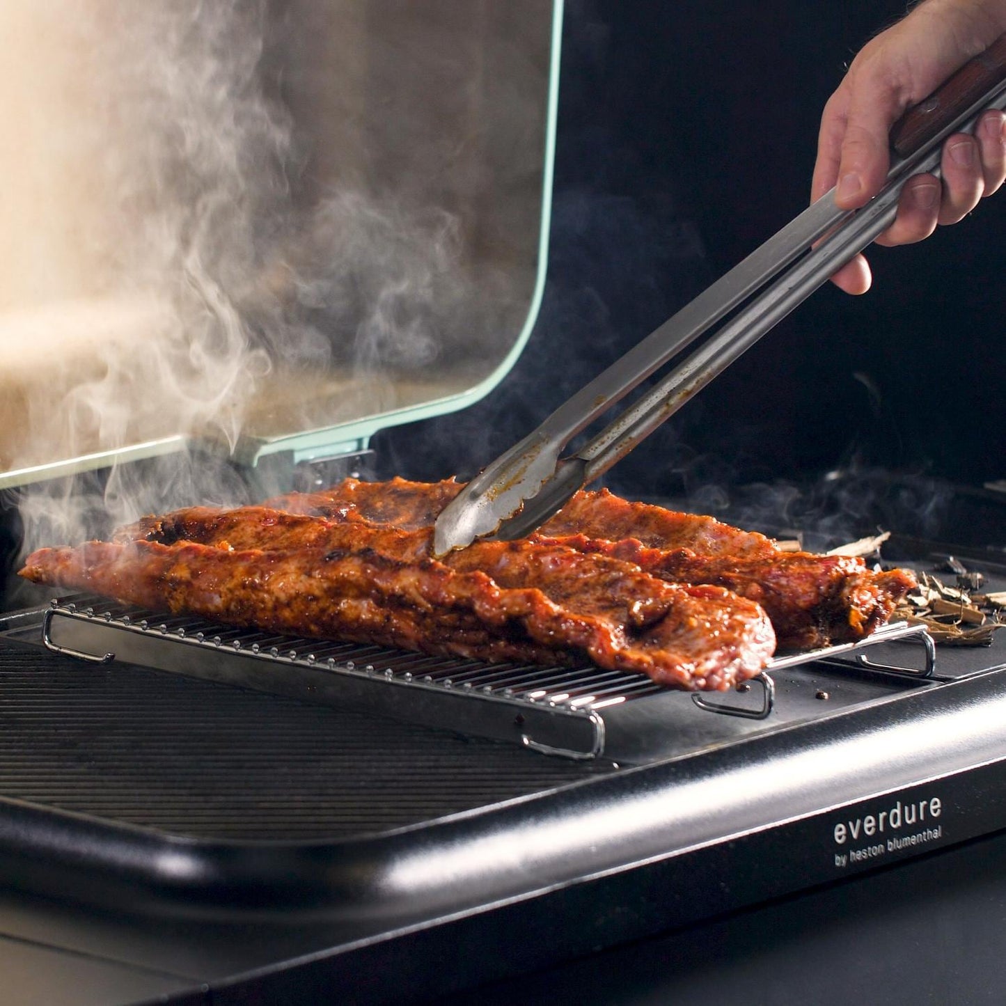 Everdure By Heston Blumenthal Roasting Rack For FORCE 48-Inch Or FURNACE 52-Inch Propane Grills - HBROASTR