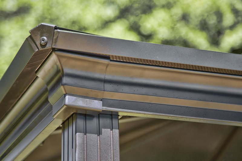 Gazebo Penguin - Venus Slate Gazebo with Polycarbonate Roof