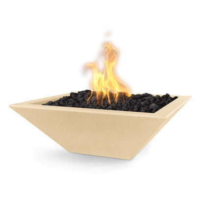 30" Maya GFRC Square Fire Bowl- OPT-30SFO