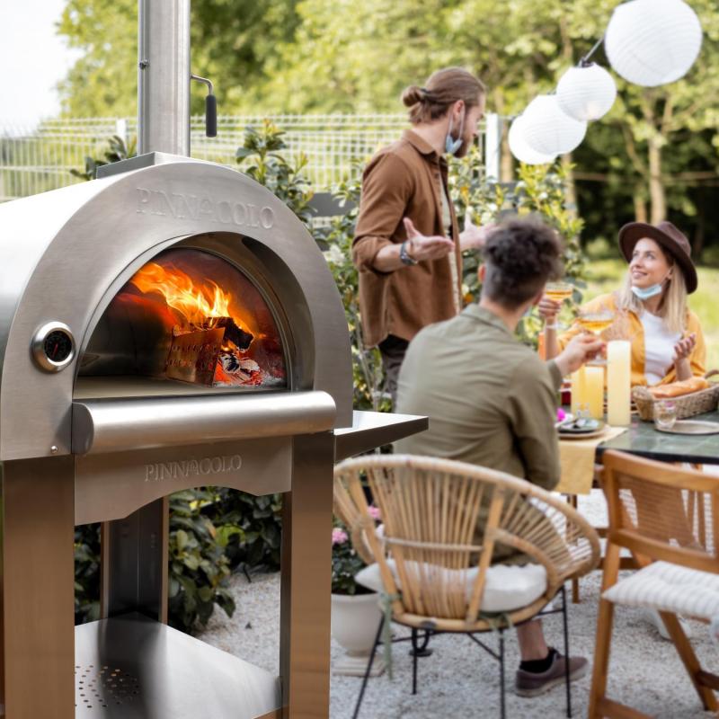 Pinnacolo Premio Wood Fired Outdoor Pizza Oven with Accessories - PPO-1-02