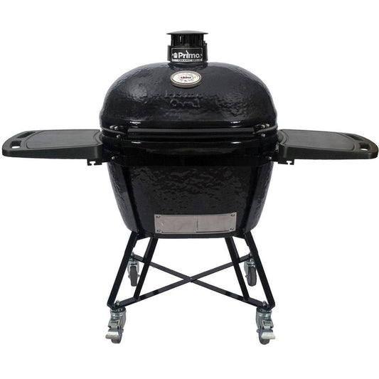 Primo All-In-One Oval LG 300 Charcoal Ceramic Kamado Grill - PGCLGC