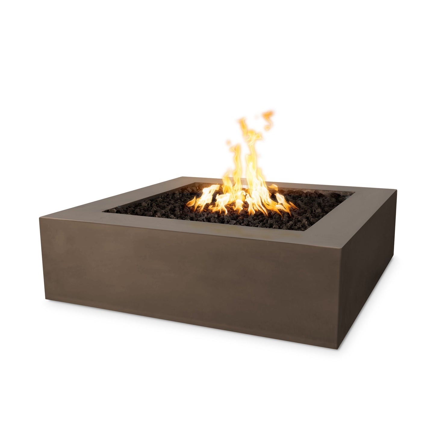 The Outdoor Plus Quad Square Concrete Fire Pit