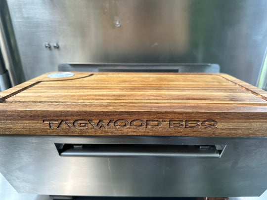 Tagwood BBQ 15 X 11 Inch Edge-Grain Cutting & Carving Board - TAWO04