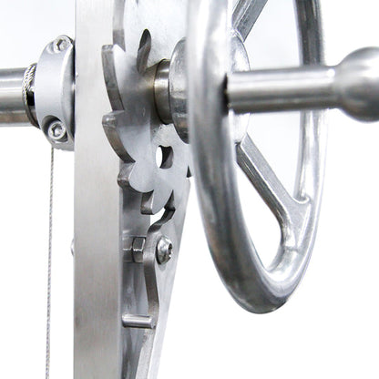 Tagwood BBQ Fully Assembled Argentine Santa Maria Wood Fire & Charcoal Grill - BBQ03SS