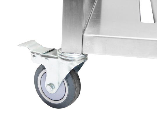 Tagwood BBQ Fully Assembled Argentine Santa Maria Wood Fire & Charcoal Grill with Top Lid - BBQ01SSF