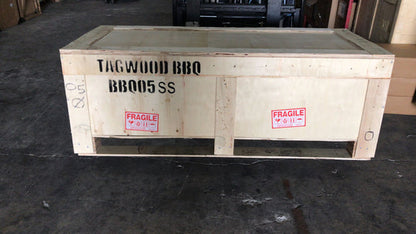 Tagwood BBQ Fully Assembled Built-In Santa Maria Argentine Wood Fire & Charcoal Gaucho Grill - BBQ05SSF