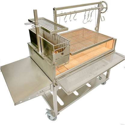 Tagwood BBQ XL Argentine Santa Maria Wood Fire & Charcoal Grill - BBQ23SS