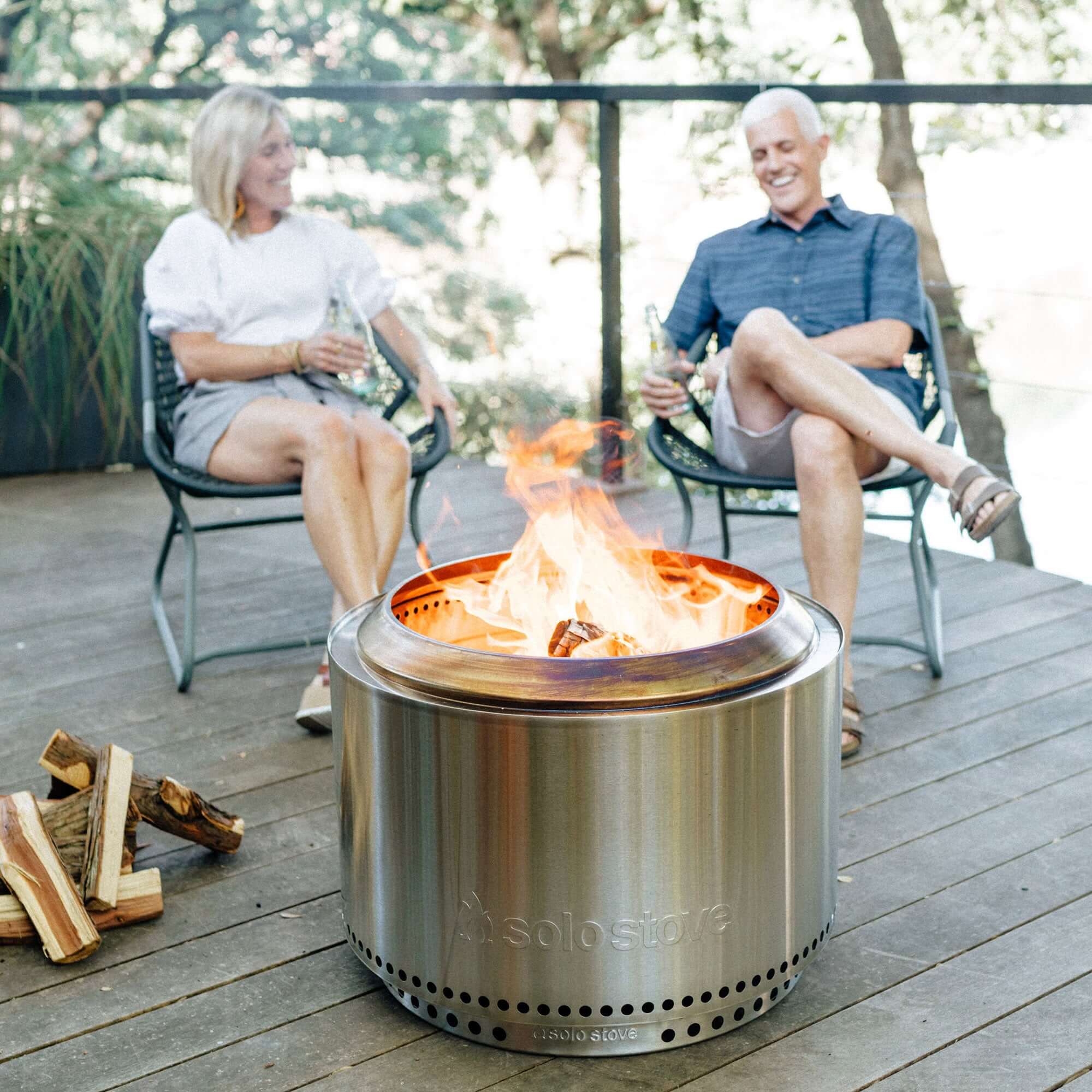 Yukon Fire Pit + Stand Bundle 2.0