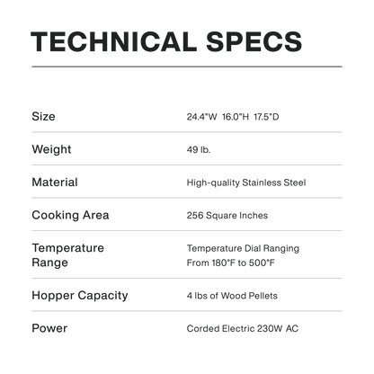 Asmoke AS350 Portable Wood Pellet Grill and Smoker | ASCA™