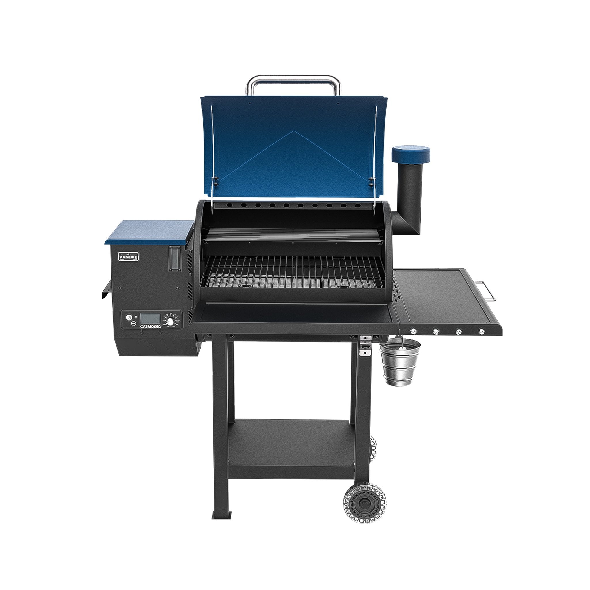 ASMOKE Removable Shelf Wood Pellet Grill Smoker AS660N-1