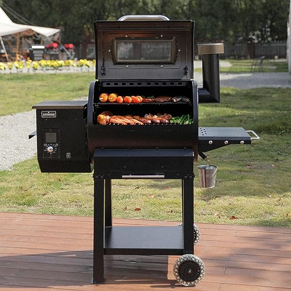 ASMOKE Skylights Wood Pellet Grill Smoker AS700P | ASCA™