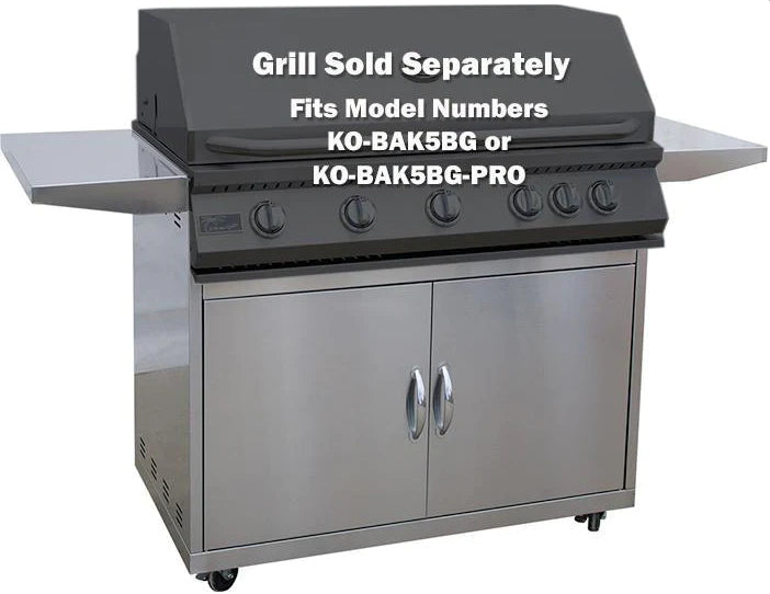 KoKoMo 40-Inch 5 Burner Built-In Gas Grill